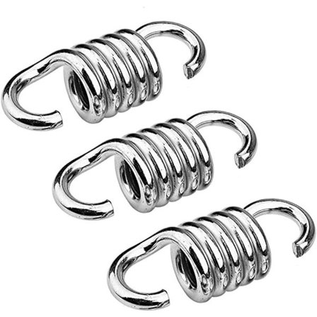 *Hængekøje fjeder 3 stk 7mm hængekøje stol fjeder, fjeder krog forlængelse, hængekøje stol tilbehør, til veranda stole hængende gynger*