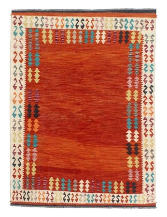 Handgewebt Kelim Afghan Old Stil Teppich 155X207