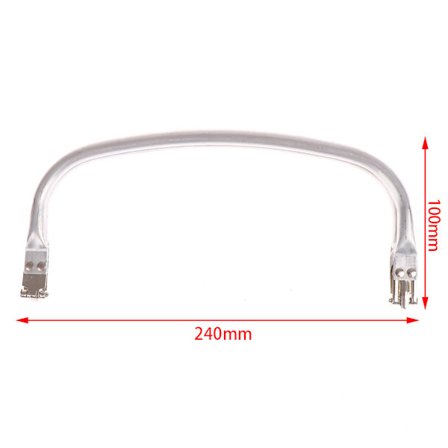 Cloud Doctor Purse Frame Metal Aluminium Tube Ramme Baghåndtak