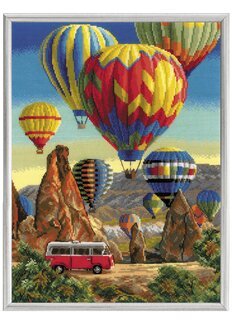 Stickpackung Bild Luftballons