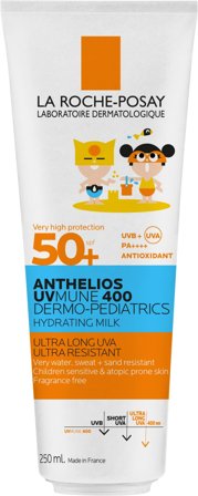 La Roche-Posay Anthelios UVMUNE sollotion til barn SPF 50+ 250 ml