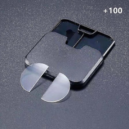Selvklæbende Bifokale Læseglas Forstørrelsesglas til Solbriller/Briller