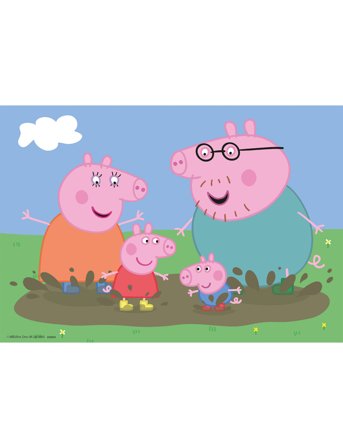 Ravensburger Peppa Pig 2X24P - Multi/patterned - ONE SIZE