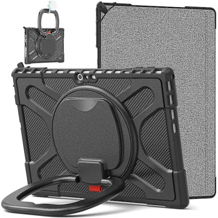 Kompatibel med MicroSoft Surface Pro 4 / 5 / 6 / 7 TPU + PC Tablet Case-xindaren