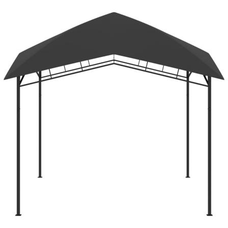 Vidaxl Paviljong 3x3x2,9 M Antracit 180g/m² Grå