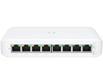 Ubiquiti UniFi Switch Lite 8 PoE - Fyndvara - Switch med 8 st portar och PoE+