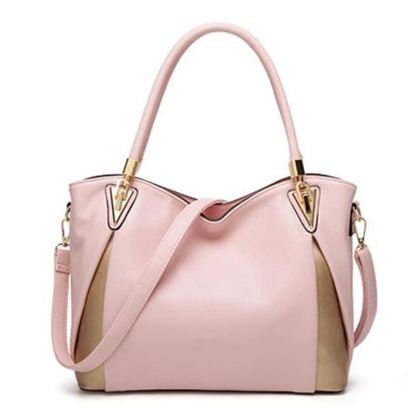 Ladies Multi Pocket Handväska Dragkedja Crossbody-väskor