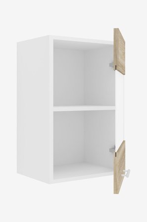 VCM - Vægskab Esilo 1 Glass Door - Flerfarvet - Hylder & opbevaring - Fra Homeroom