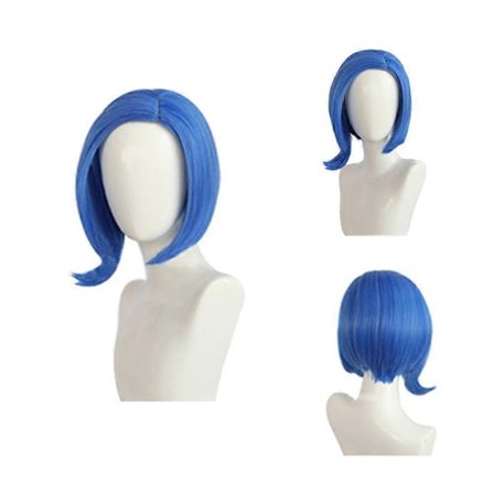 Trist Paryk Blå Triste Inside Out Pixar Film Hår Cosplay Kostume Halloween 2025