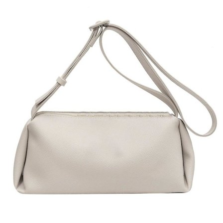 Suosittu temperamentti kainalokassi Muoti Yksinkertainen Lady Bag Commuter Yksi olka Pu Nahkainen laukku