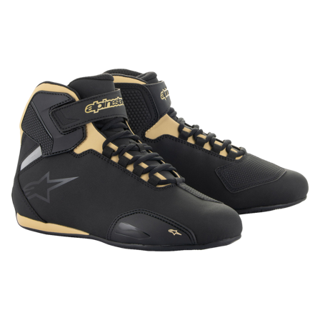 Botas de Moto Mujer Alpinestars Stella Sektor Negro/Champán 37,5