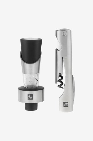 ZWILLING - Gåvoset Sommelier 2 delar - Silver - Bar- & drinktillbehör - Från Homeroom