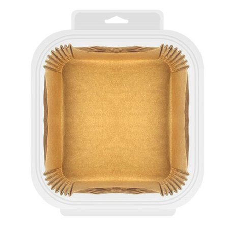 100 stk. silikon airfryer-innlegg, høytemperatur, vanntett, fettavstøtende bakepapir for stekeovn, steking, mikrobølgeovn