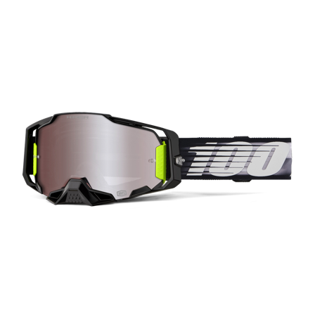100% Armega Hiper MX Goggles - Mirror Lens Lightspeed