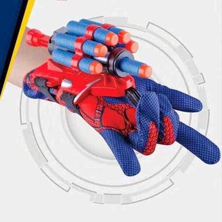 Marvel Spiderman - Super Web Launcher Handske, Armbandsleksak blue