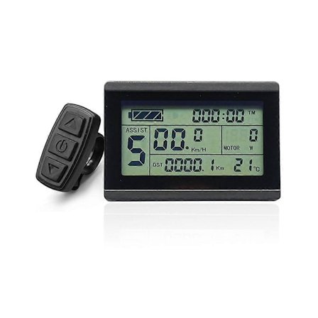 Elektrisk sykkeldisplay KT LCD3 for KT Intelligent Controller 24V 36V 48V 52V 60V 72V Ebike Panel