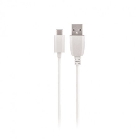 Maxlife kabel USB - USB-C 2,0 m 2A, Vit