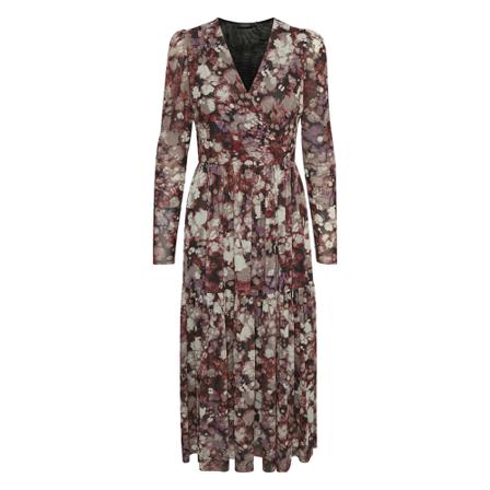 Soaked in Luxury Aldora Kjole LS Brun, Dame, Størrelse: XL