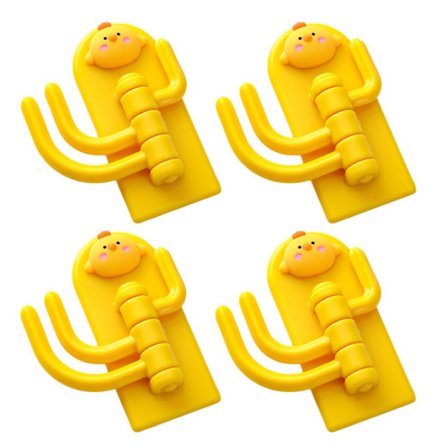 4 kpl Pyöriviä koukkuja seinä-oviteline STYLE 2 STYLE 2