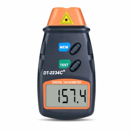 Berøringsfri digital laserfototakomometer RPM-tach