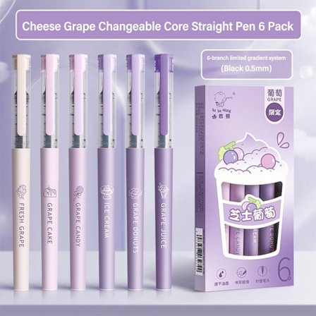 Gel Pennor Straight Liquid Pen Neutral Pen