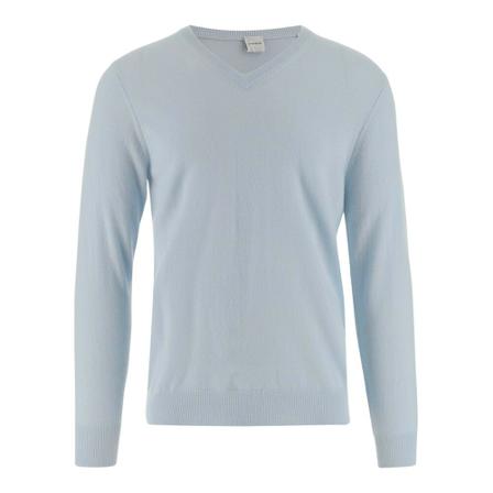 Aspesi, V-neck Knitwear Blauw, Heren, Maat:L