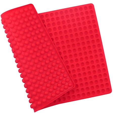 Silikonbakmatta med 468 Hål, Rund Form (1.2cm), ZQKLA