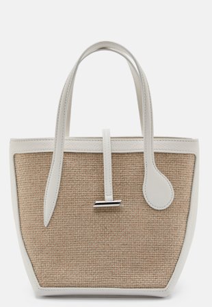 Liffner - Sprout Tote Mini Bag - Cream