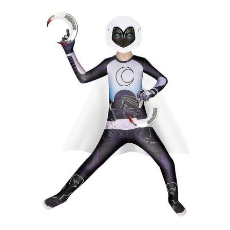 Moonlight Knight Barn Kostym Outfit Set Halloween Party V Z X 6-7Years