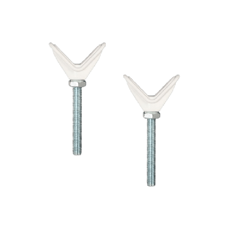 HomeSafety Y-spindel Till Spänngrindar Barnsäkerhet Vit