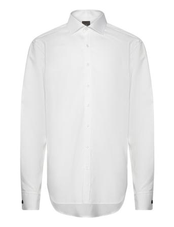 Reg Fit Cut Away Double Cuff Oscar Jacobson White