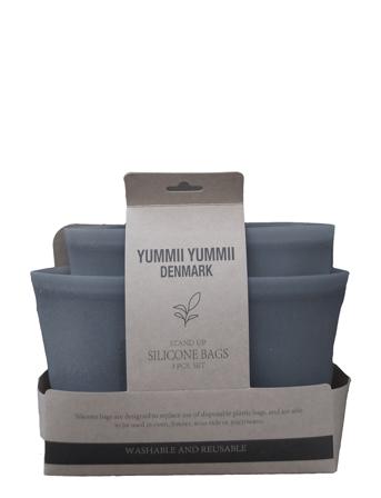 Standup Silic Bags - St - Mix Set Navy Yummii Yummii