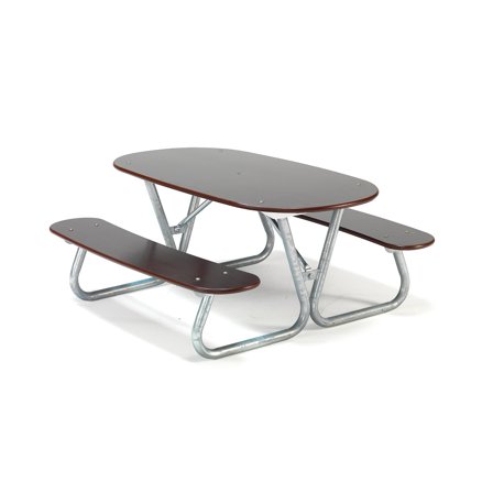 Picknicktisch BLÅBÄR, 1400 x 1400 x 650 mm