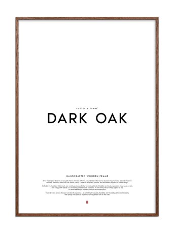 Poster & Frame Wooden Frame - 70X100 - Brown - 70X100CM