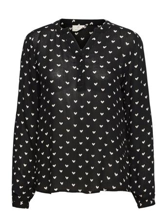 Nobella Amber Blouse Black Kaffe