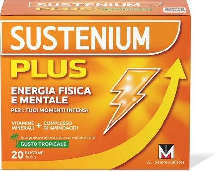 Sustenium Plus Energia Fisica E Mentale Gusto Tropicale 20