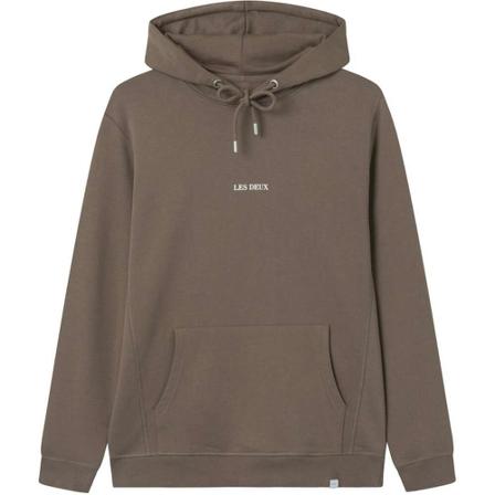 Les Deux Lens hoodie mountain , Grijs , Heren , Maat: M