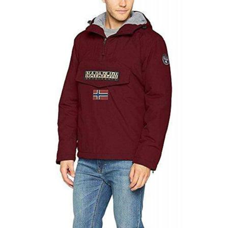 Napapijri Jacket , Rood , Heren , Maat: L