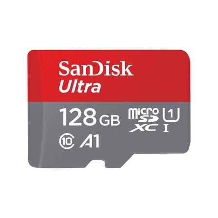 SanDisk Ultra - flashminnekort - 128 GB - microSDXC UHS-I