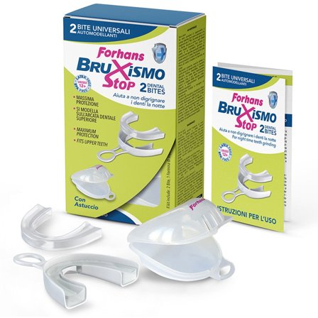 Forhans Bruxismo Stop Bite Universale Automodellante 1 Pezzi