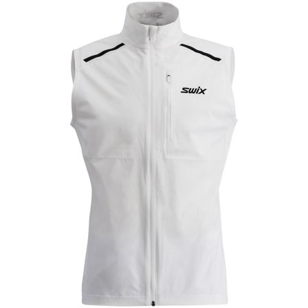 Swix Pace Wind Vest M Bright white