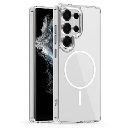 Samsung Galaxy S22 Ultra 5G Skal Star Shield Thin Circle MagSafe