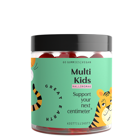 Great Earth Multi Kids Hallon 60 Gummies