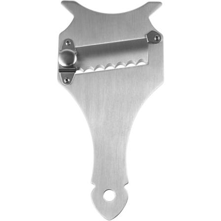 1 Stykke Rustfritt Stål Svart Trøffel Rivjern Skjærer Sjetonger