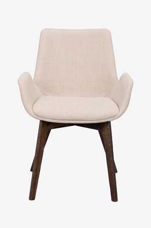 Rowico Home - Armstol Drimsdale, 2-pak - Beige - Stole med armlæn - Fra Homeroom