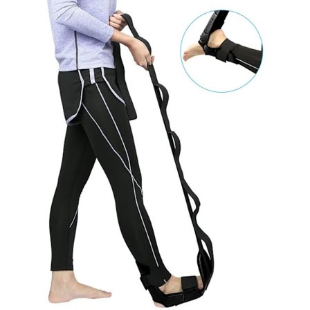 Yoga Ligament Stretching Bälte Fot Dropp Rem Ben Träning Fot Korrekt Ankel, Stretching Remmar för Ben, Ankel Stretch Band, Ankel Korrigering