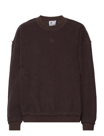 Cozy Loungewear Sweatshirt Svetari Collegepaita Ruskea Adidas Originals