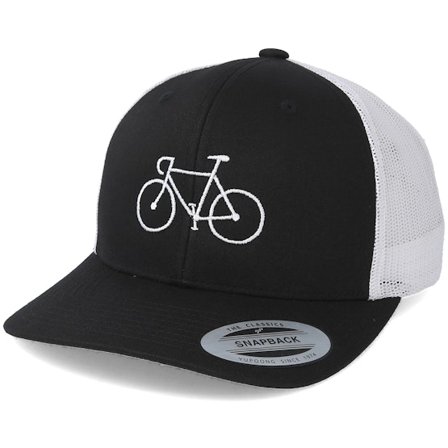 Bike Souls - Schwarz Trucker Cap - Classic Bike Black/White Trucker @ Hatstore