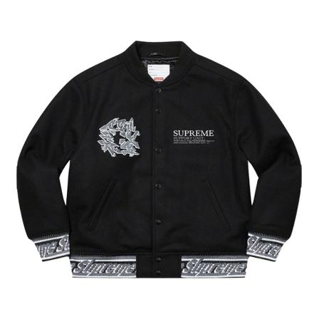 Supreme, Bomber Jackets Zwart, Heren, Maat:M
