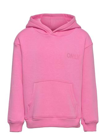 Kogevery Life Small Logo Hoodie Pnt Hettegenser Genser Rosa Kids Only